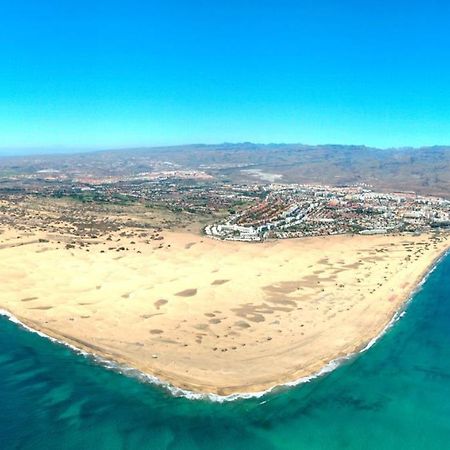 Primera linea de Playa del Ingles y las Dunas de Maspalomas Exterior foto