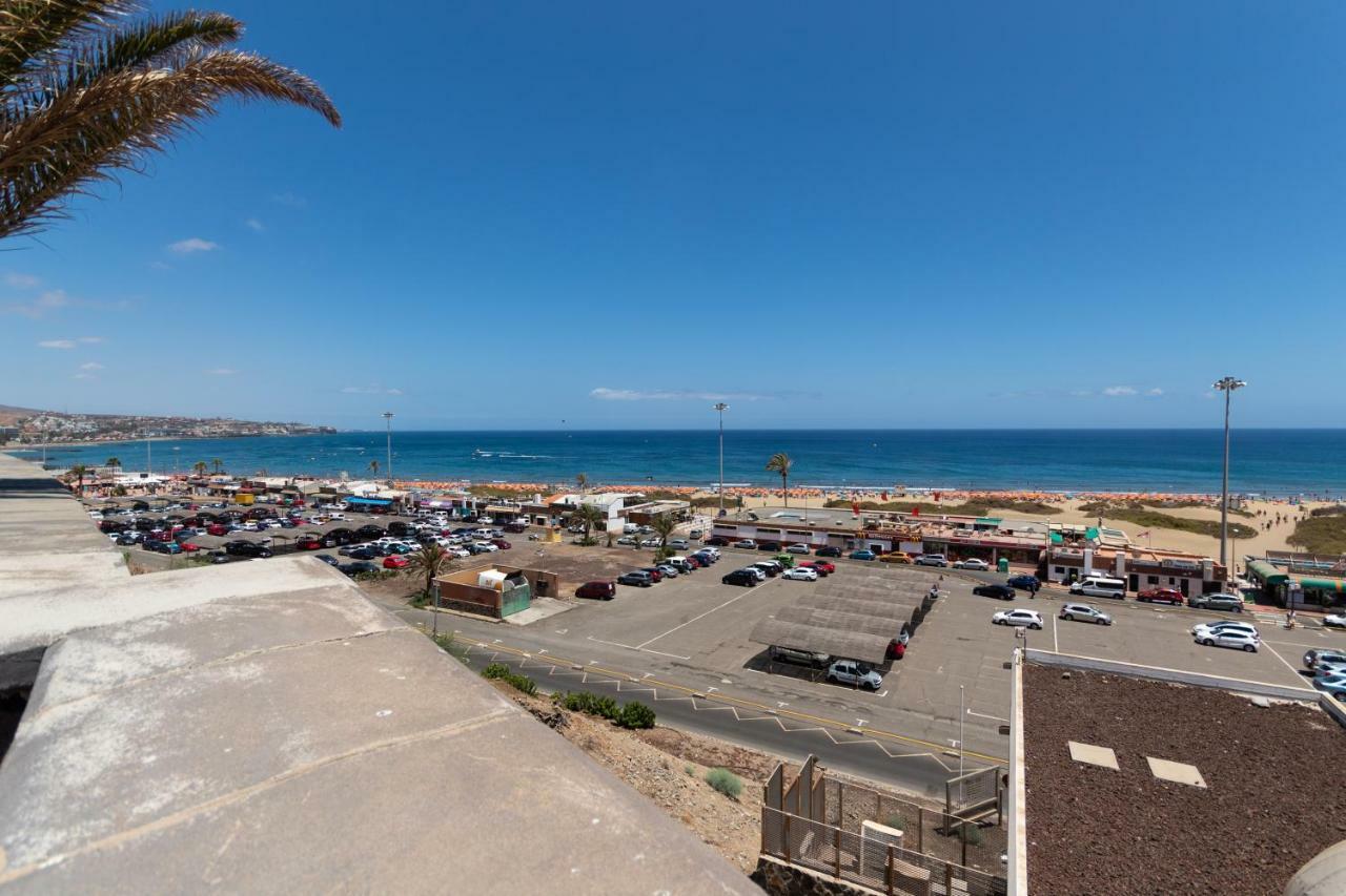 Primera linea de Playa del Ingles y las Dunas de Maspalomas Exterior foto